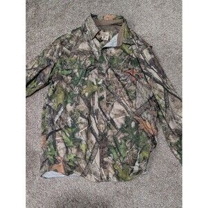 Red Head Men's True Timber Camo Hunting Tech Lite Shirt Size Large Vented Back